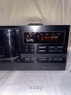 Pioneer PD-F908 Compact Disc Player 101 CD Changer Tested and Works No Remote
