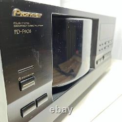 Pioneer PD-F908 File Type Compact Disc Player 101 CD Carousel Changer TESTED