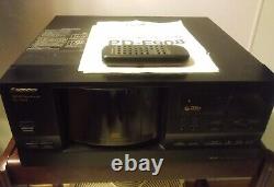 Pioneer PD-F908 File Type Compact Disc Player, 101 CD Carousel Changer w Remote