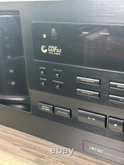Pioneer PD-F908 File Type Compact Disc Player 101 CD Changer Vintage Tested