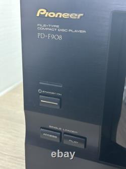 Pioneer PD-F908 File Type Compact Disc Player 101 CD Changer Vintage Tested