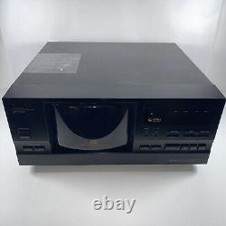 Pioneer PD-F908 File Type Compact Disc Player 101 CD Changer WORKING No Remote