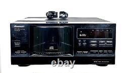 Pioneer PD-F908 File Type Compact Disc Player-101 CD Roulette Changer (Works!)