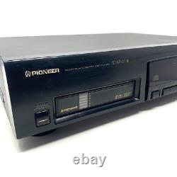 Pioneer PD-M403 6-Disc CD Player/Changer With 2 Magazine Cartridges TESTED