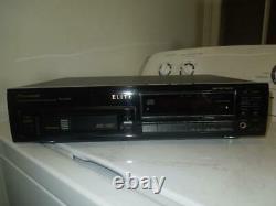 Pioneer PD-M59 Elite Series CD Player 6 Disc Changer Audiophile Works Great