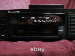 Pioneer PD-M60 Compact Disc CD Changer player &5 Disc Cartridge TESTED WORKING