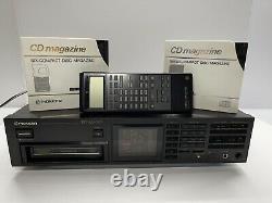Pioneer PD-M600 6 Disc Compact Disc CD Changer Player With Cartridges & Remote