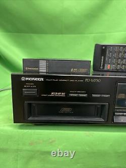 Pioneer PD-M730 MultiPlay Compact Disc 6 CD Changer W Remote 2 Mag. Doesn't Play