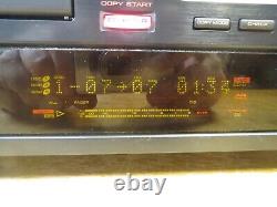 Pioneer Pdr-w739 Compact Disc Recorder 3 CD Changer Player Cd-rw Audio Works