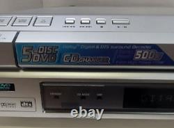 Pioneer XV-HTD520 5-Disc CD/DVD Changer Player Home Audio DVD/CD Receiver TESTED