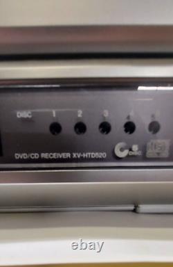 Pioneer XV-HTD520 5-Disc CD/DVD Changer Player Home Audio DVD/CD Receiver TESTED