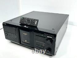 Pro Refurb Sony CD Player CDP-CX455, 400 CD Disc Changer withRemote? Tested