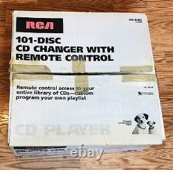 RCA 101 Disc CD-9400 CD Changer File Type Player Carousel stereo Deck Synchro