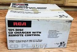 RCA 101 Disc CD-9400 CD Changer File Type Player Carousel stereo Deck Synchro