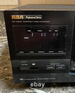 RCA CD-9500 CD Player 301 Disc Changer Professional Series No Remote Tested Used