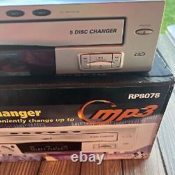 RCA RP8078 5 Disc CD Player Changer MP3 CD-R CD-RW Direct Access Original Box