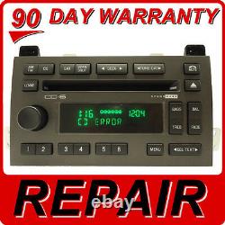 REPAIR 03 04 05 08 09 11 Lincoln TOWN CAR Radio 6 CD Changer FIX Player DISC OEM