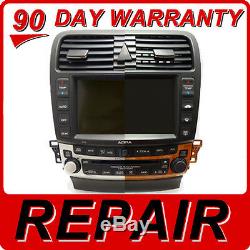 REPAIR 04 05 06 07 08 Acura TSX Navigation CD Disc Changer Player FIX 7GA0 7KR0