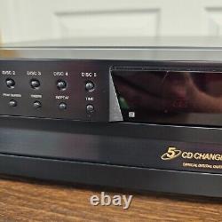 Refurbished Sony CDP-CE375 Compact 5 Disc Player Changer Carousel