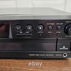 Refurbished Sony CDP-CE375 Compact 5 Disc Player Changer Carousel
