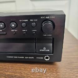 Refurbished Sony CDP-CE375 Compact 5 Disc Player Changer Carousel