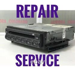 Repair service for GMC Yukon Denali Cadillac Escalade 6 Disc Changer CD Player