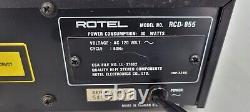 Rotel RCD-855 Compact Disc CD Player with Manual TESTED EB-9058