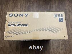 SEALED Sony RCD-W500C CD Compact Disc Recorder 5 Disc Changer SBM MP3 Brand New