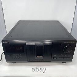 SEE VIDEO Sony CDP-CX225 Mega Storage 200-Disc CD Player Changer NO REMOTE