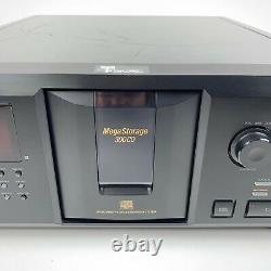 SERVICED Sony CDP-CX300 CD Changer Player 300 Disc NEW Belts w Remote Acessories