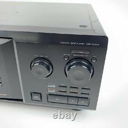 SERVICED Sony CDP-CX300 CD Changer Player 300 Disc NEW Belts w Remote Acessories