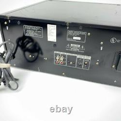 SERVICED Sony CDP-CX300 CD Changer Player 300 Disc NEW Belts w Remote Acessories