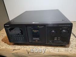 SERVICED Sony CDP-CX300 CD Changer Player 300 Disc withNEW Belts