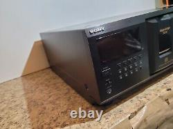 SERVICED Sony CDP-CX300 CD Changer Player 300 Disc withNEW Belts