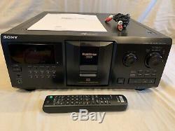 SERVICED, TESTED 100%! Complete Sony CDP-CX355 300-disc CD changer / player