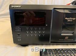 SERVICED, TESTED 100%! Complete Sony CDP-CX355 300-disc CD changer / player