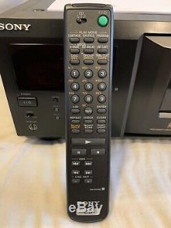 SERVICED, TESTED 100%! Complete Sony CDP-CX355 300-disc CD changer / player