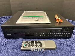 -SERVICED- Yamaha CDC-735 Natural Sound CD Player 5 Disc Changer Digital Out