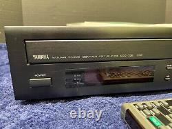 -SERVICED- Yamaha CDC-735 Natural Sound CD Player 5 Disc Changer Digital Out