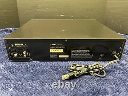 -SERVICED- Yamaha CDC-735 Natural Sound CD Player 5 Disc Changer Digital Out