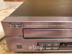 SHERWOOD NEWCASTLE CDC 690T 5 Disc Changer HTF Black CD Player Audio Room