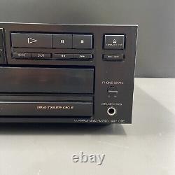 SONY 5-Disc CD Player Changer Carousel CDP-C215 TESTED WORKS GREAT EUC 1992