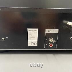 SONY 5-Disc CD Player Changer Carousel CDP-C215 TESTED WORKS GREAT EUC 1992
