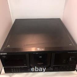 SONY CD PLAYER Black CDP-CX220 200-Disc Changer