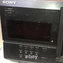 SONY CD PLAYER Black CDP-CX220 200-Disc Changer