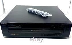 SONY CDP-C365 Stereo Compact Disc Multi 5 CD Player/Changer withNEW REMOTE EUC