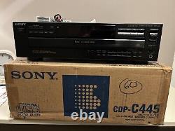 SONY (CDP-C445) 5 DISC PLAYER / CHANGER Open box Complete