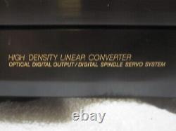 SONY CDP-C445 CD Player 5 Disc Changer JAPAN Linear Converter Bundled WithRemote