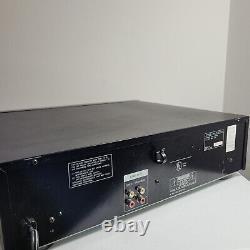 SONY CDP-C535 Compact Disc Player 5 Disc Carousel CD Changer (Tested & Working)