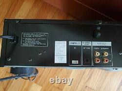 SONY CDP-C701ES 5 Disc Changer CD Player With Remote / Original purchase receipt
